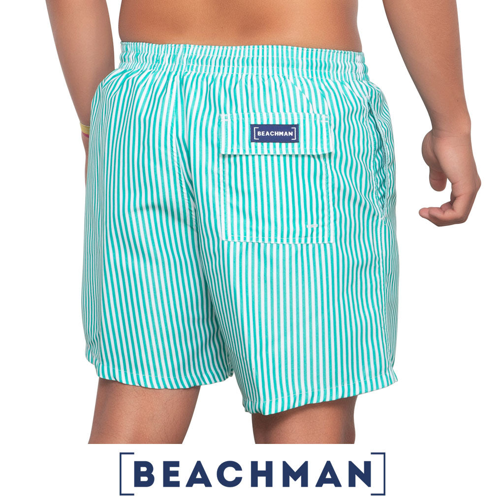 Short de Bano Caballero BEACHMAN / Slim Fit - Stripes