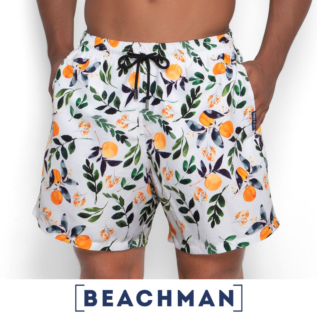 Short de Bano Caballero BEACHMAN  / Slim Fit - Citrus