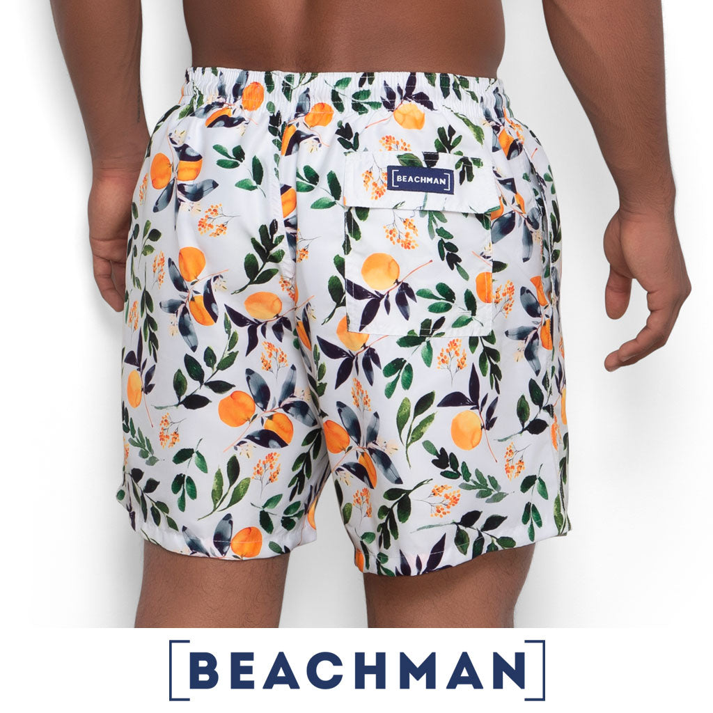 Short de Bano Caballero BEACHMAN  / Slim Fit - Citrus