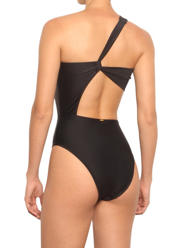 Unicolor - Entero Cut-Out Asimetrico