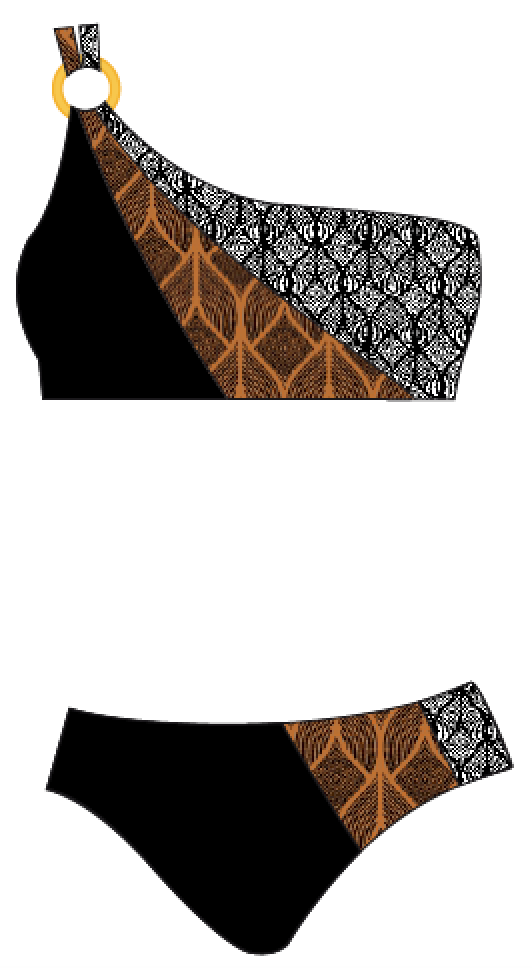 Nairobi - Bikini Asimetrico