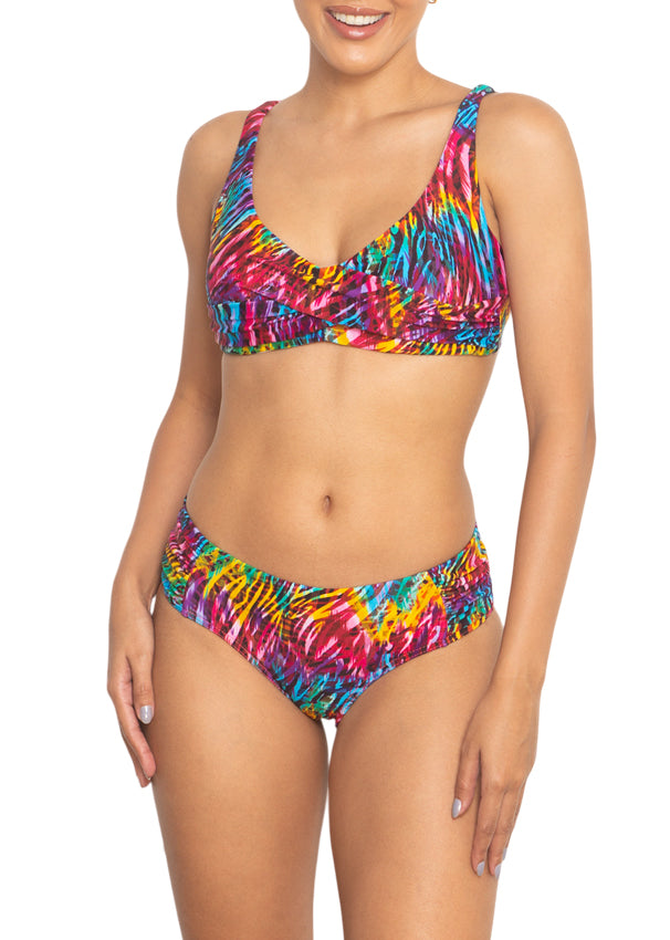 Prints - Bikini Drapeado con aro