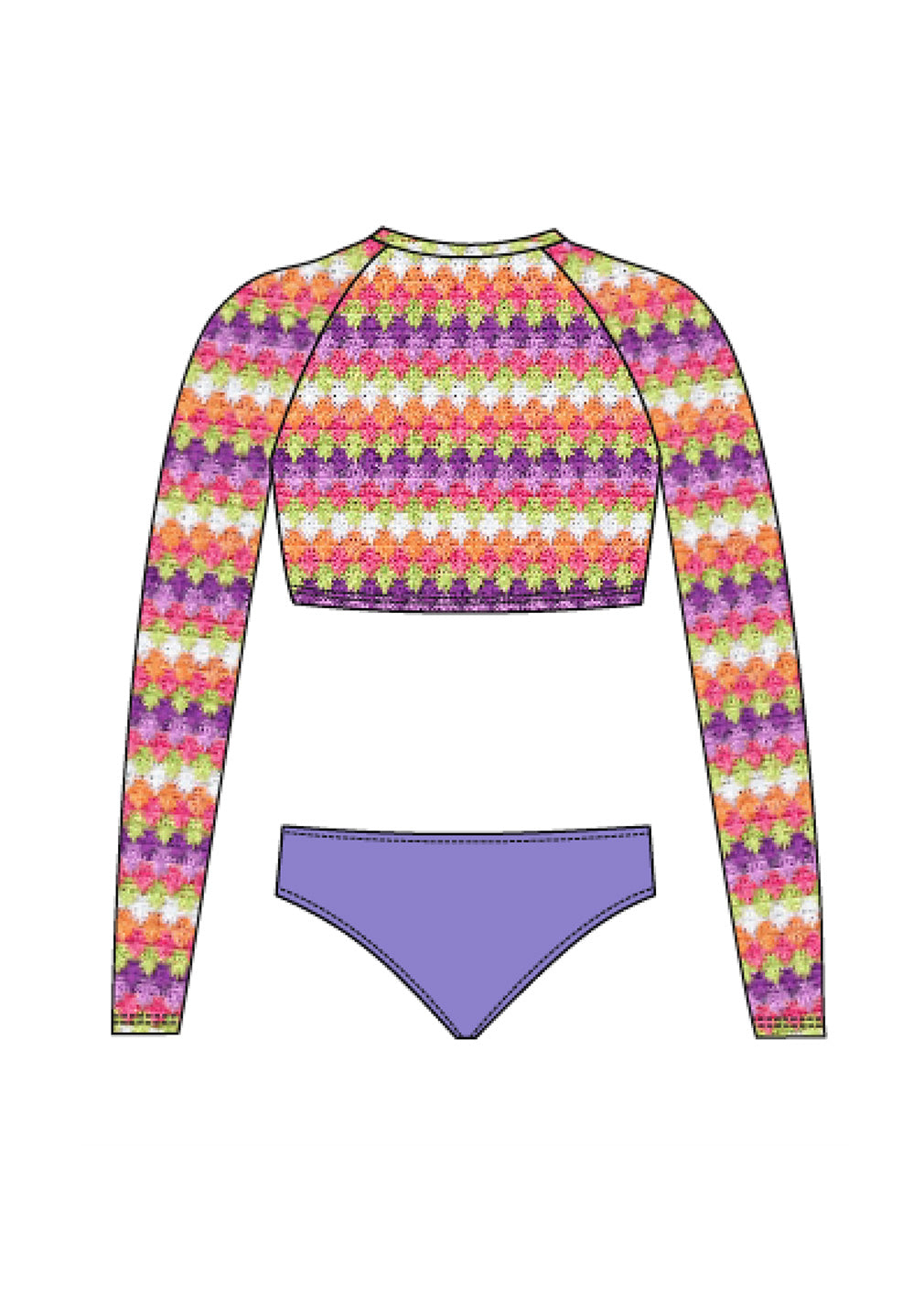 Bikini Crop Top - Crochet