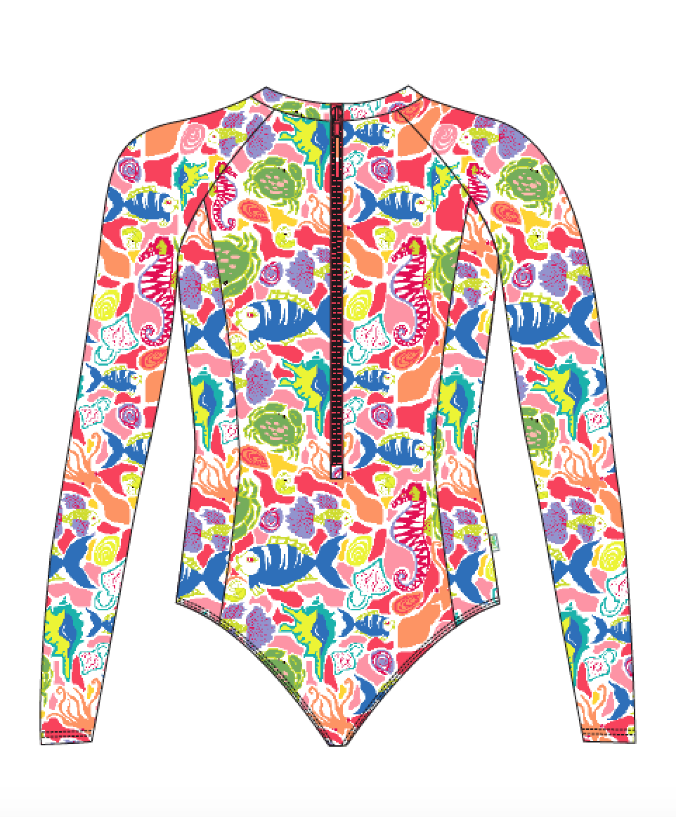 Pop Fish - Entero Body ML con Cierre