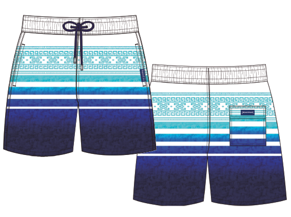Short de Baño Caballero BEACHMAN - Tribal Surf