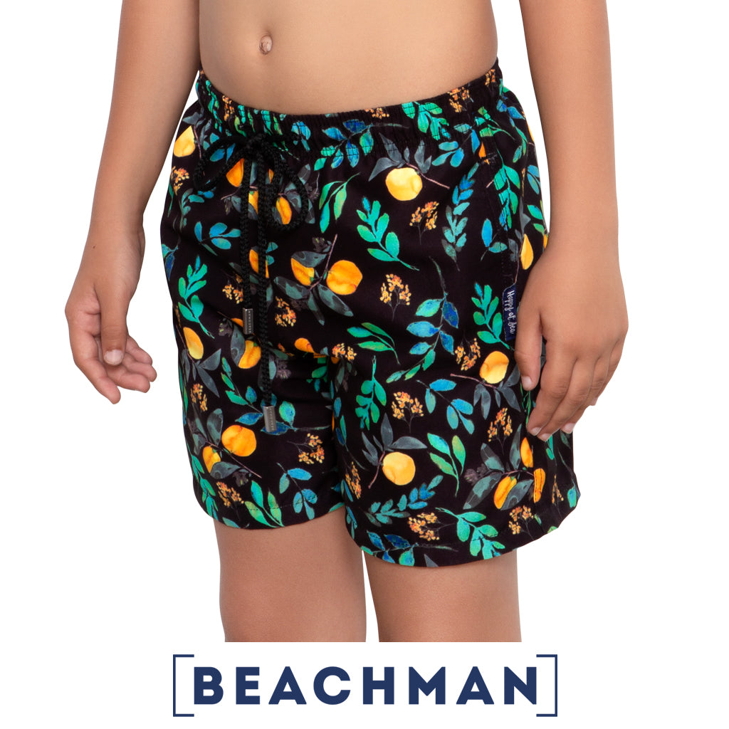 Short de Bano Nino BEACHMAN - Citrus