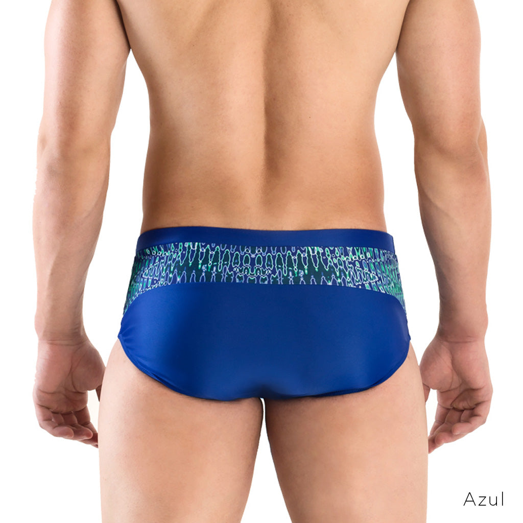 Traje de Bano Clásico Combinado Tie Die