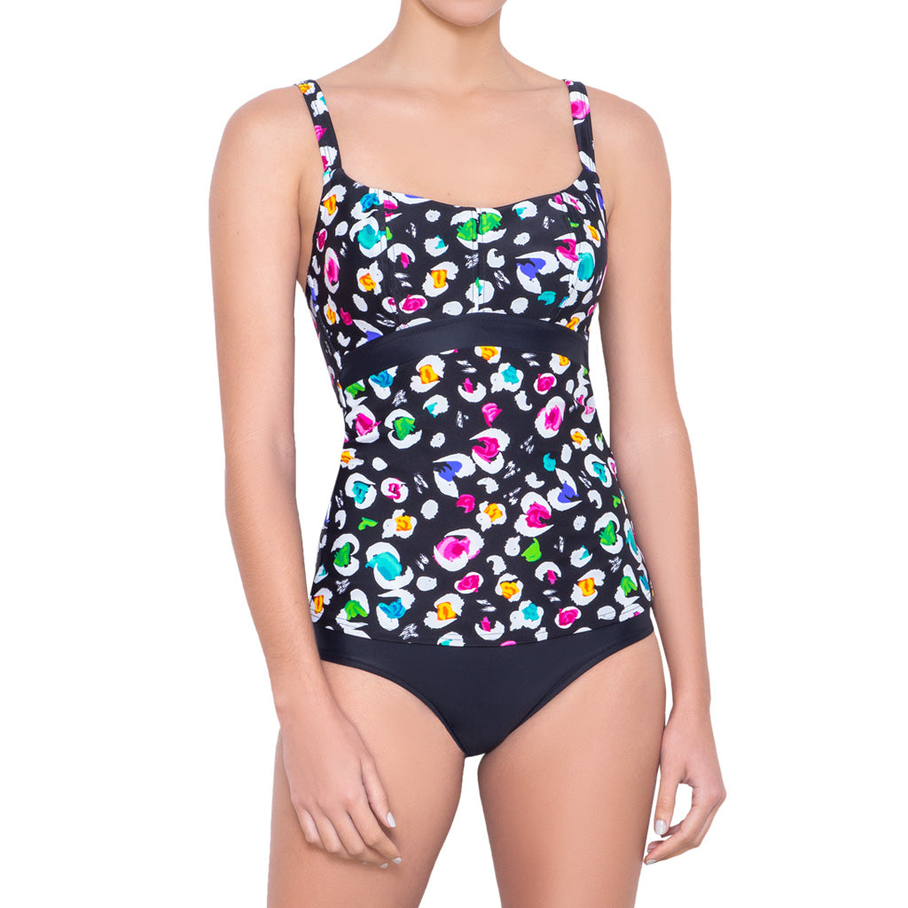 Tankini Top Square Neck Zanzibar