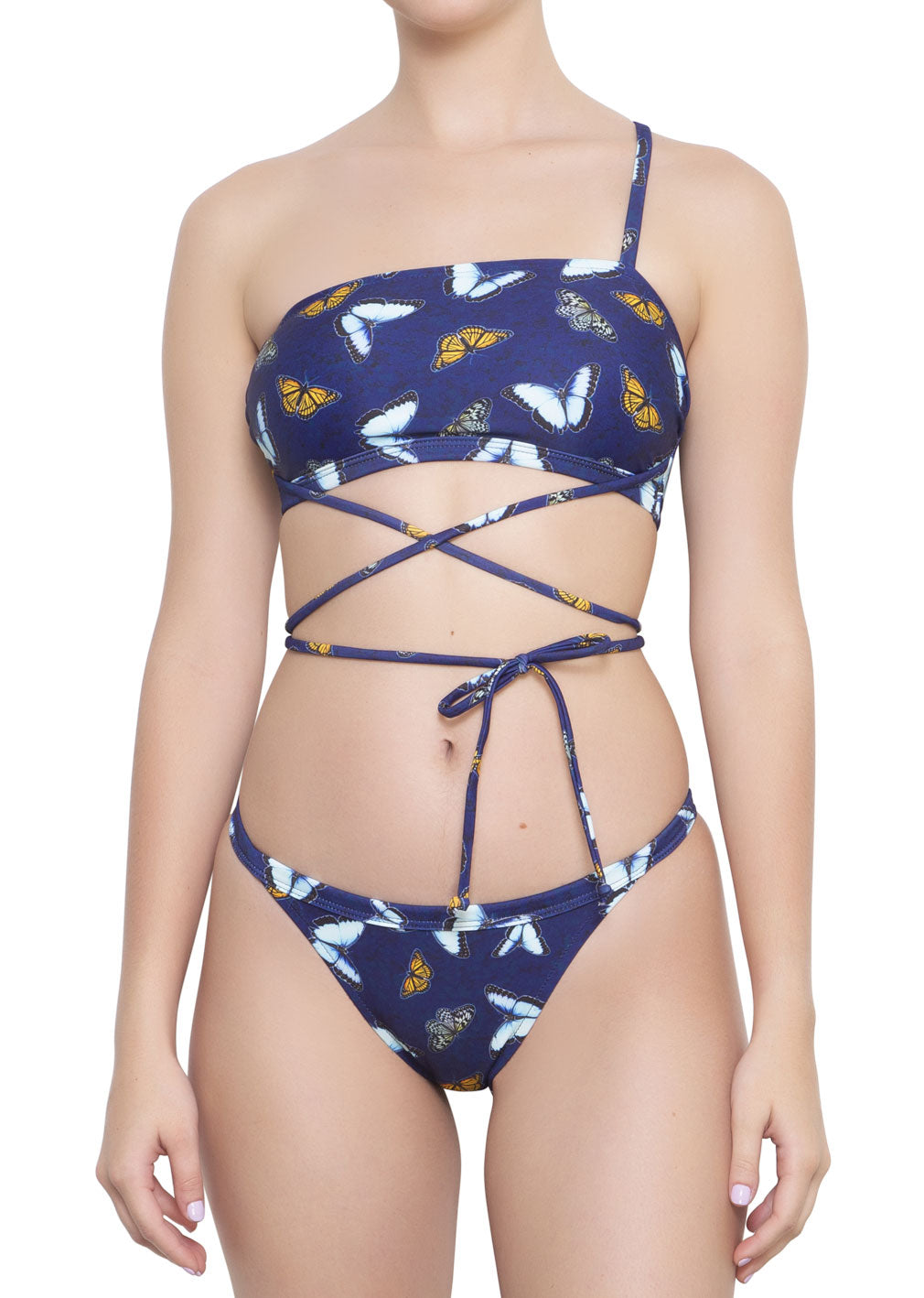 Bikini Bandeau Juvenil - Farfalla