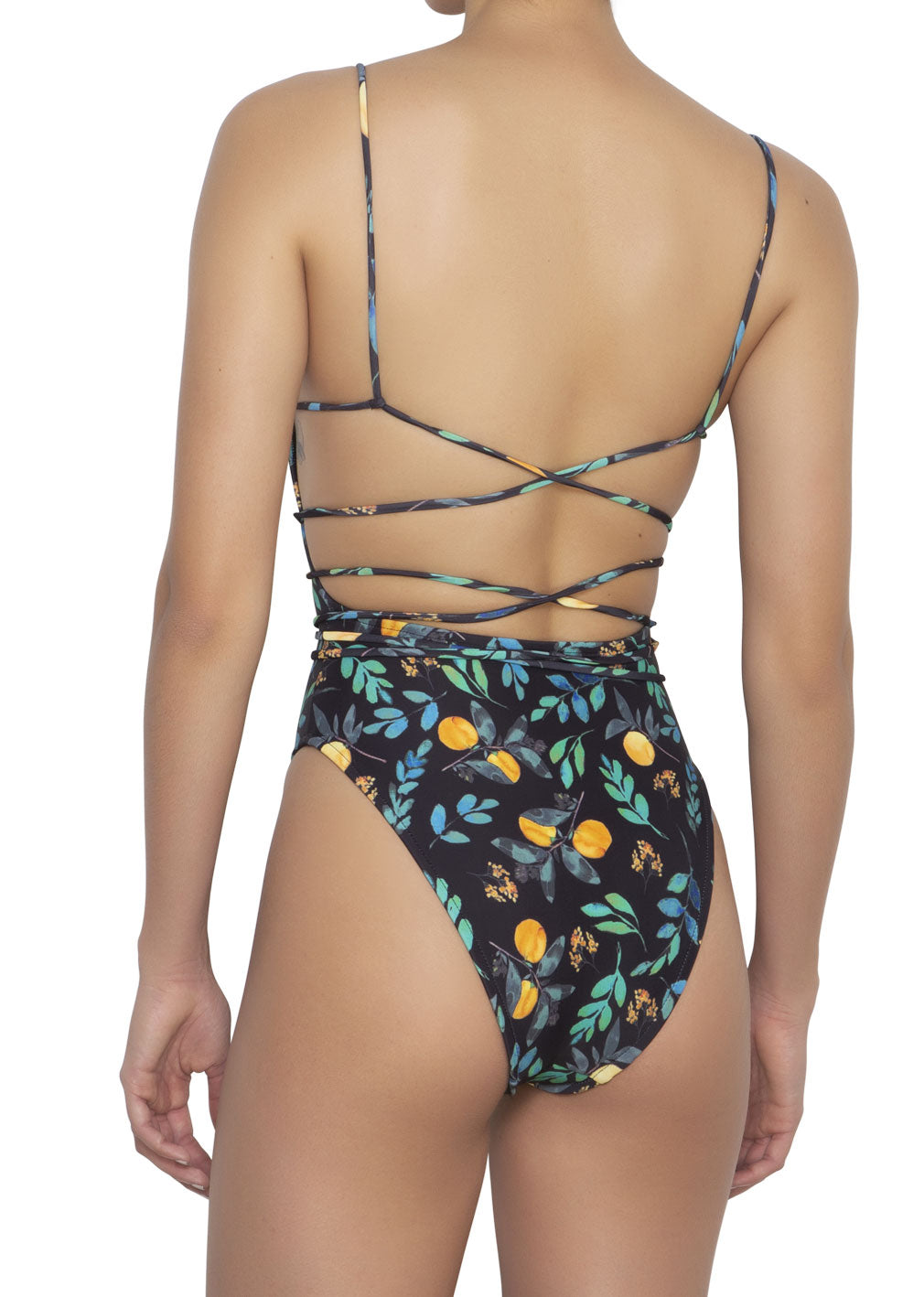 Traje de Bano Entero Bralette - Citrus