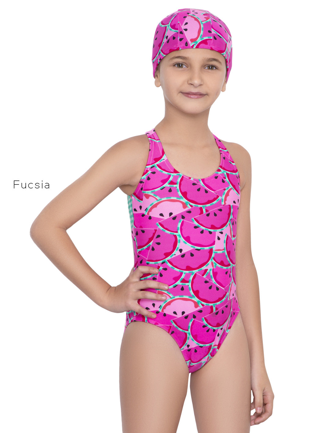 Traje de Bano Entero Cruzado Watermelons