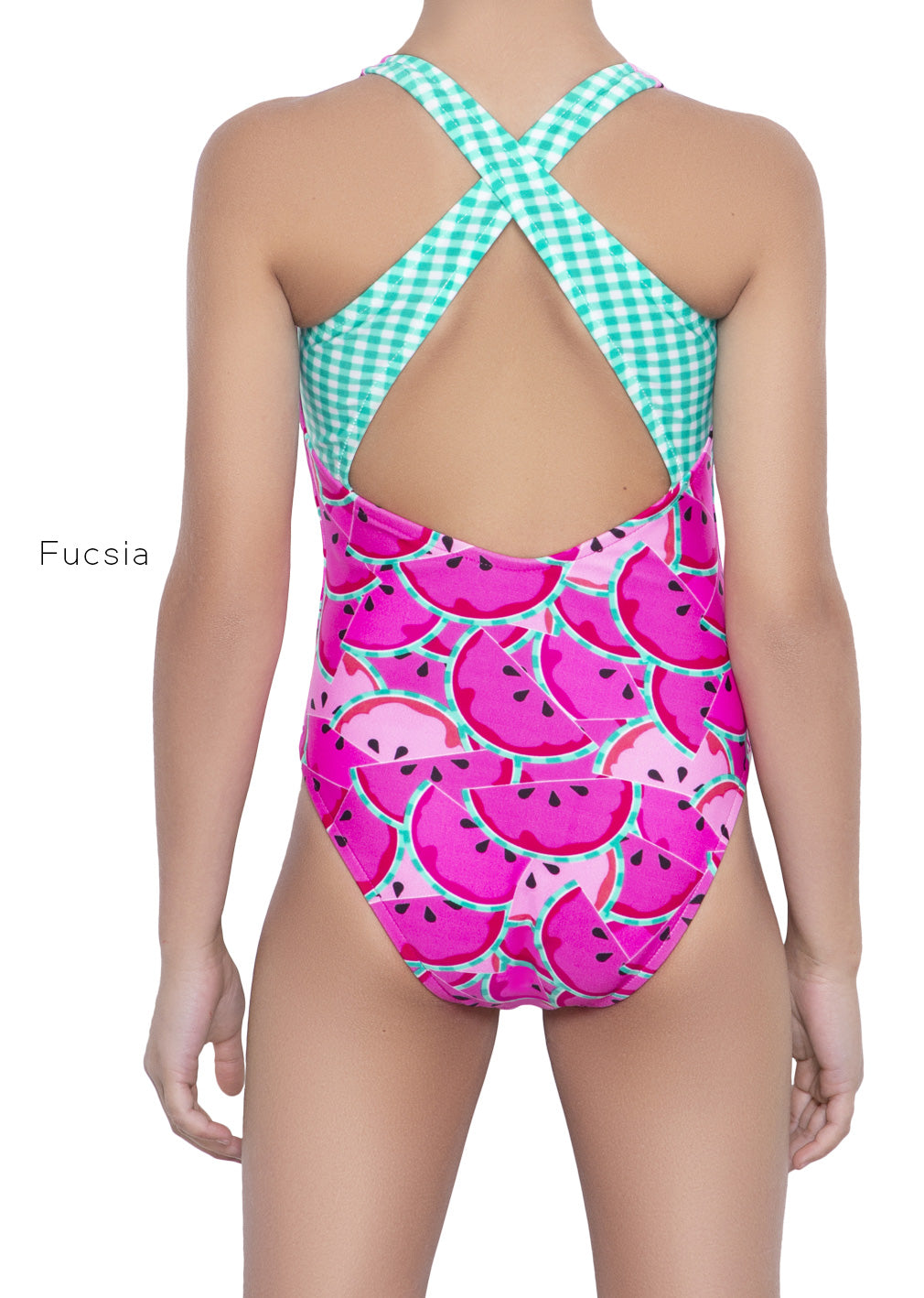 Traje de Bano Entero Cruzado Watermelons