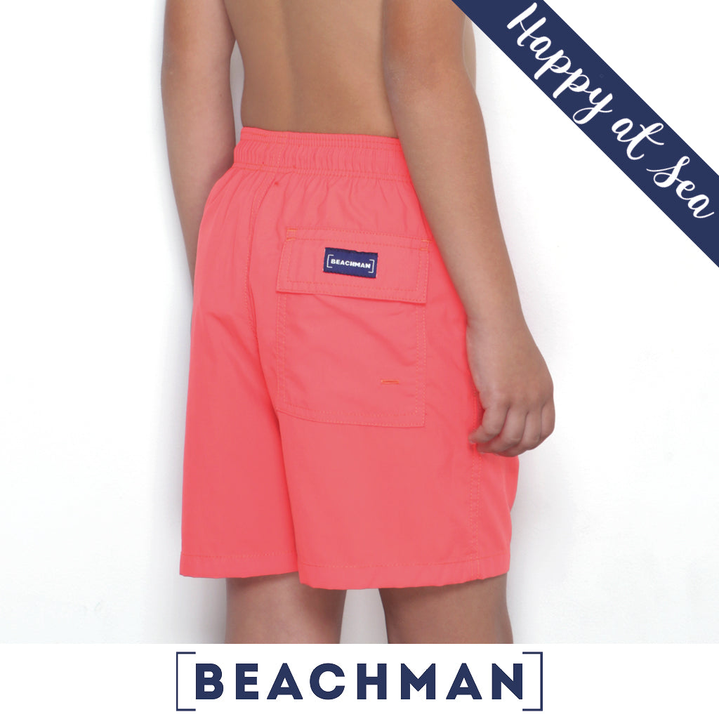 BEACHMAN  Short De Baño En Microfibra Unicolor - Slim cut